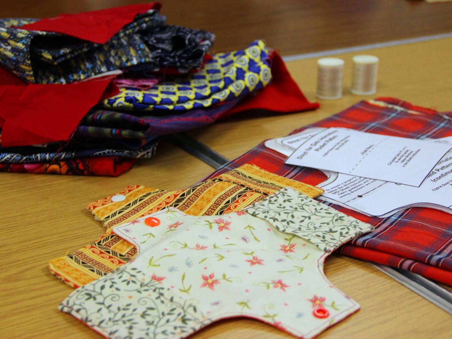 Freedom4Girls &#8211; Reusable Pad Sewing Workshops