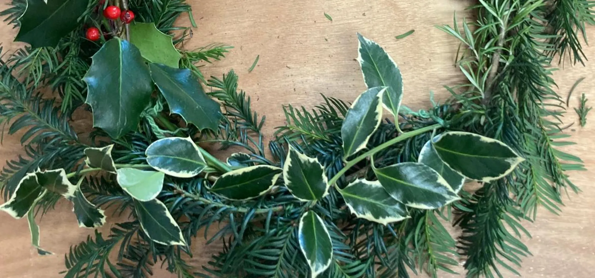 Foraged Festive Wreaths