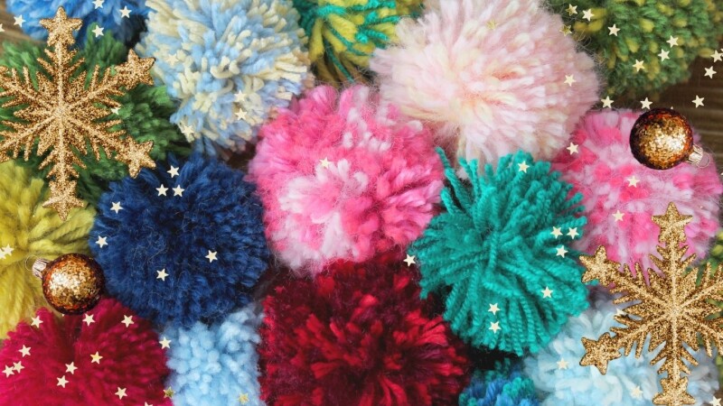 A very pom pom Christmas