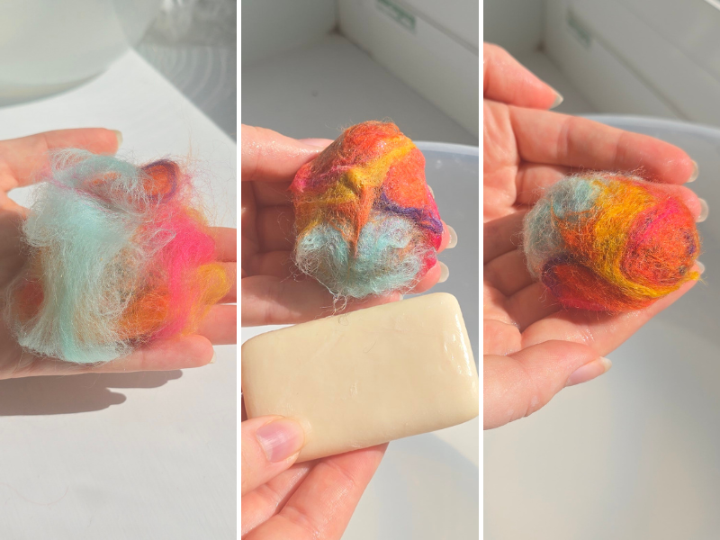 Make it Social: Stone-Felting