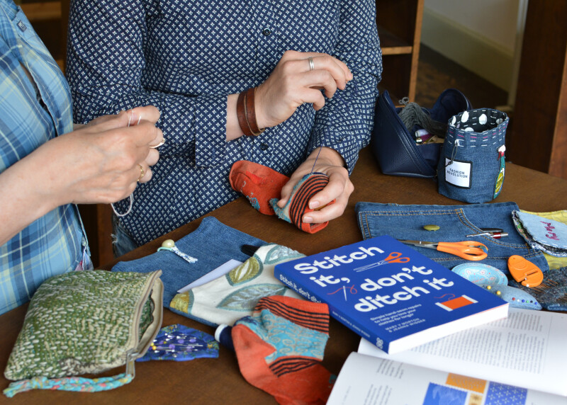 “Stitch It, Don’t Ditch It” Workshop and Book Talk