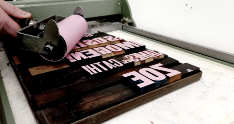 Letterpress: Wood Type Posters
