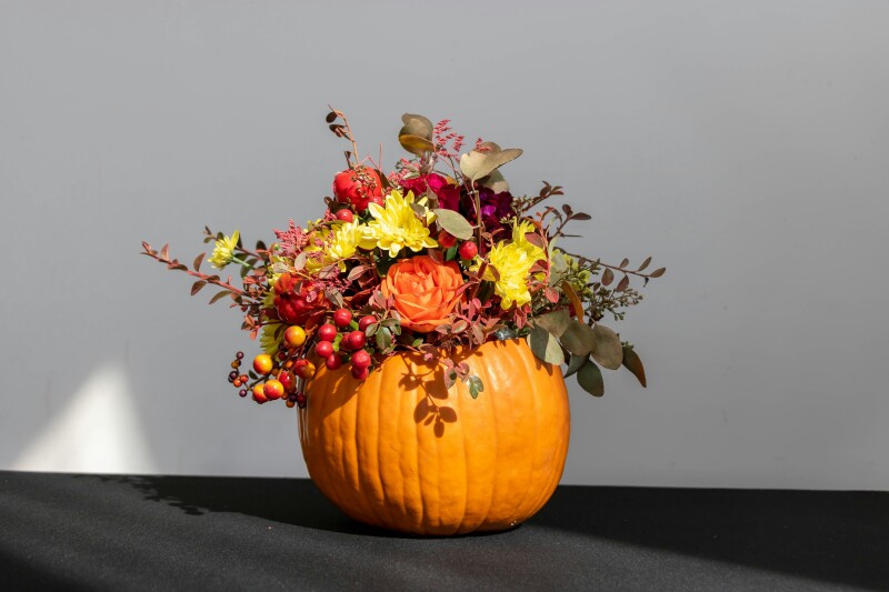 Pumpkin Floral Arrangement Workshop at The Arium