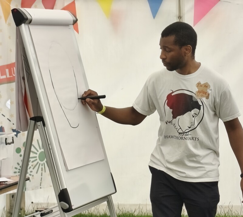 Create a Comic Book Hero with Hawthornearts