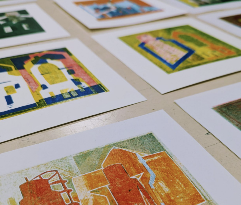 Monoprint & Collograph