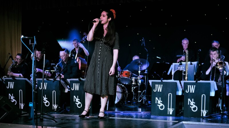 The Northern Swing Orchestra Big Band and Issey Chivers