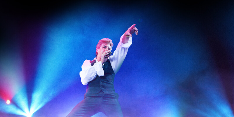 Aladdinsane – The Sound & Vision of Bowie tribute .  Sat 7th Nov 2026 . Howard Assembly Room Leeds