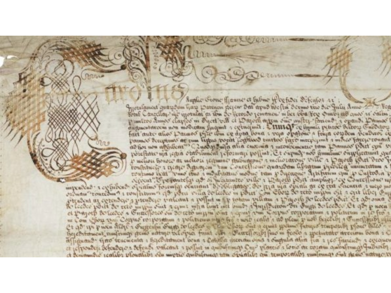 The Leeds Charter, a Journey Through Time