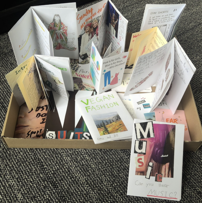 Zineing for Language Learning