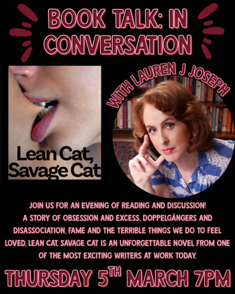 Lean Cat, Savage Cat: In Conversation with Lauren J. Joseph