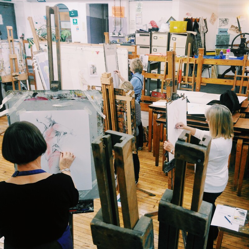Go Figure – Monthly Self-Led Life Drawing (May)
