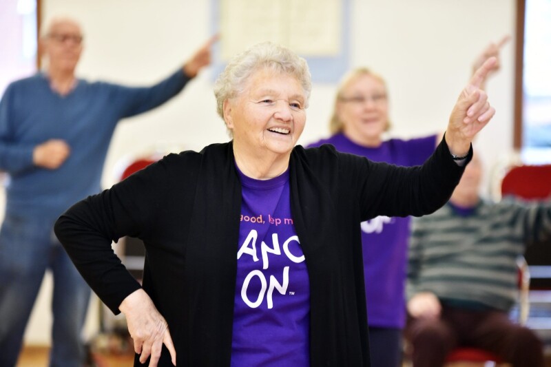 Dance On Up: Advanced dance class for adults aged 55+