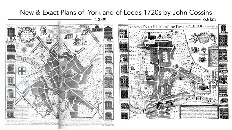 York and Leeds: how are these two Yorkshire urban centres linked and what accounts for the differences in the way they have evolved over the centuries?