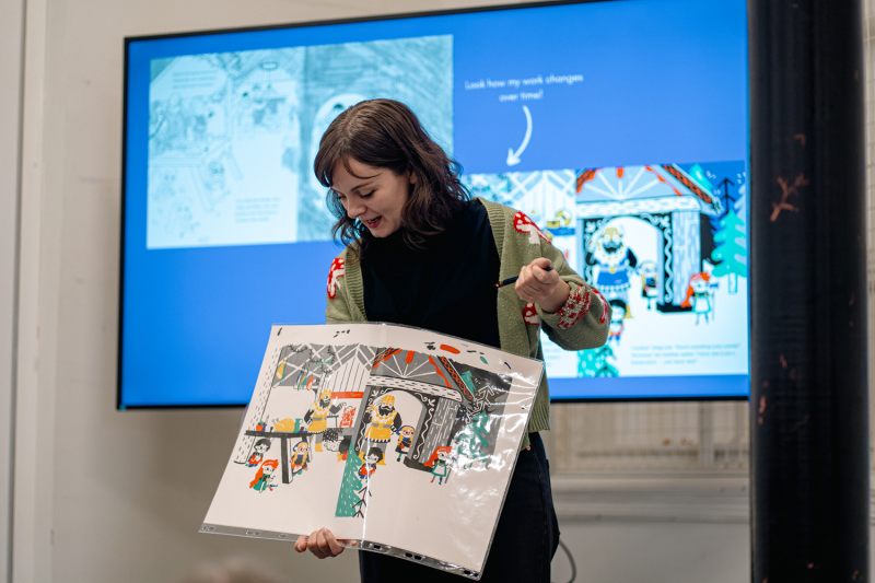 Bethan Woollvin Author Event – Leeds Storytelling Festival