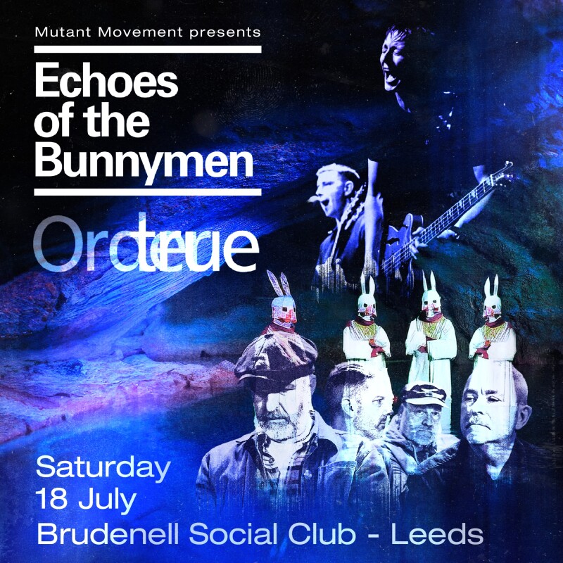 Echoes of the Bunnymen + True Order (Tribute Bands) 18th July 2026 . Brudenell Social Club LEEDS