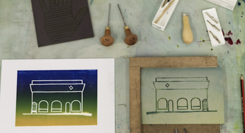 Linocut Taster Session