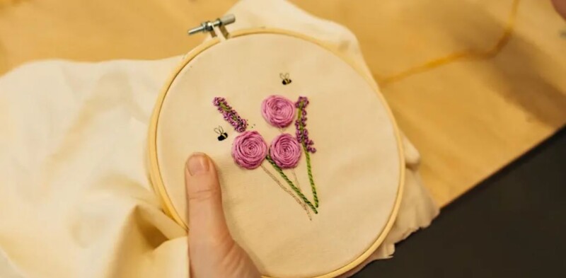 Floral Embroidery Evening Taster Workshop