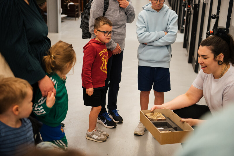 Festival of Archaeology: Floral Tile Crafts
