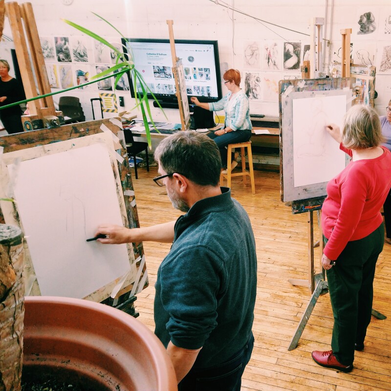 Go Figure – Monthly Self-Led Life Drawing (June)