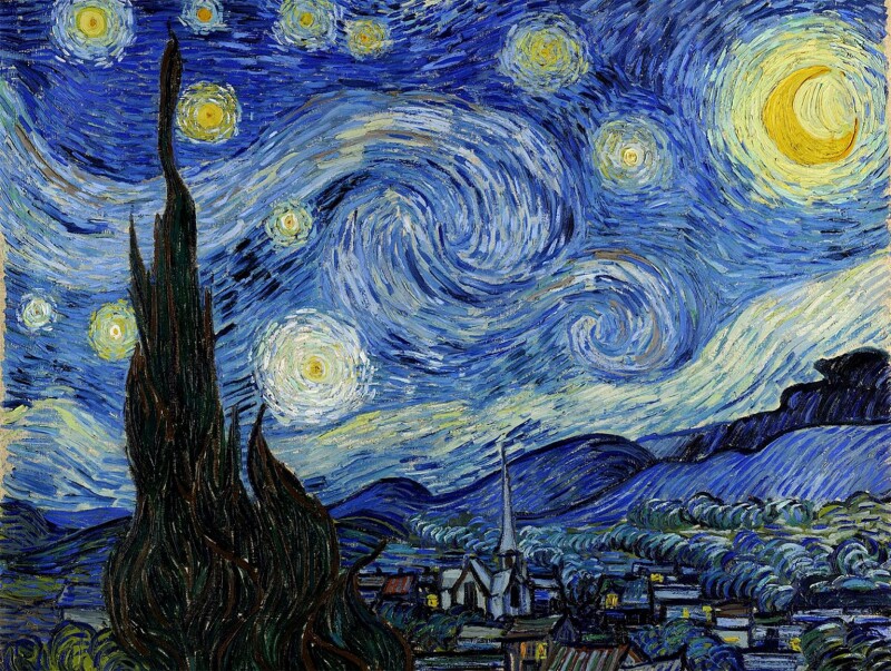 Paint a Pic: starry night