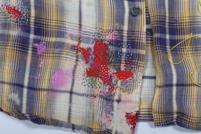 Monday Mending 2 week course with artist Lorna Johnstone