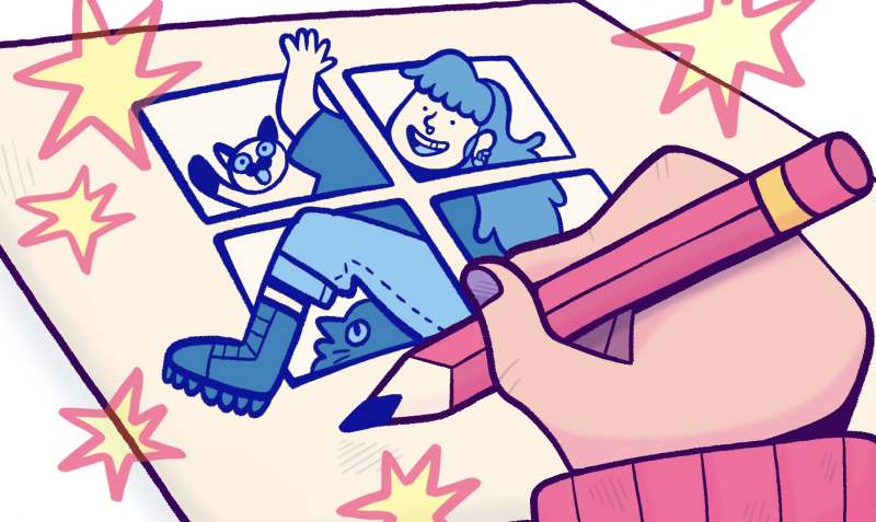 Comic Drawing Workshop with Molly Pukes