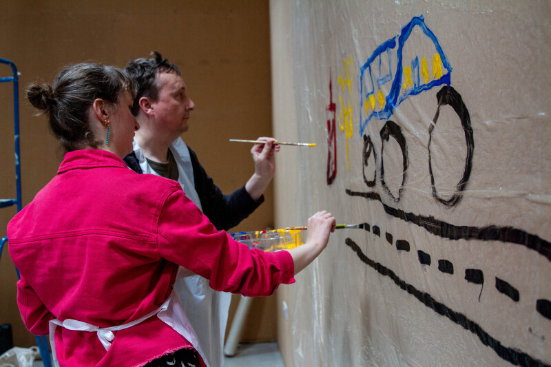 Pyramid Big Paint Day