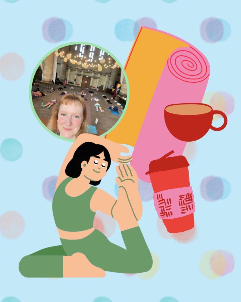 Monday Morning Yoga (plus a Free Hot Drink)
