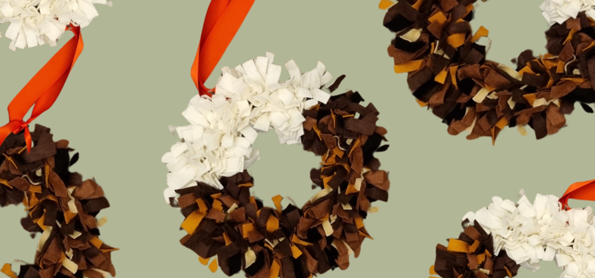 Christmas Rag Rug Wreath Workshop