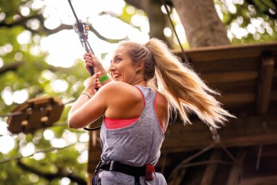 May half term at Go Ape Temple Newsam