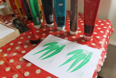 Lino Printing at Kirkstall Forge
