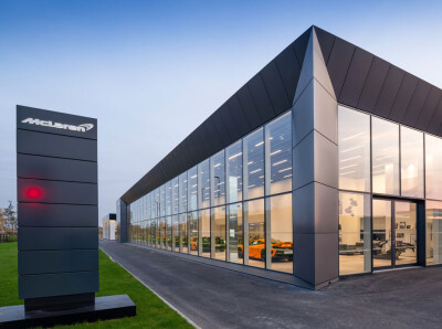 McLaren and Lamborghini Showroom, Leeds