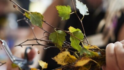 Autumn Leaf Luminaries