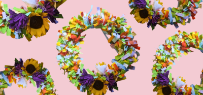 Spring Equinox Felt Wreath Workshop