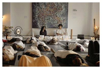 Winter Solstice Sound Bath in the Gallery